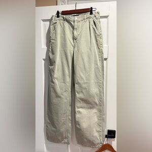 Zara high waist straight jeans